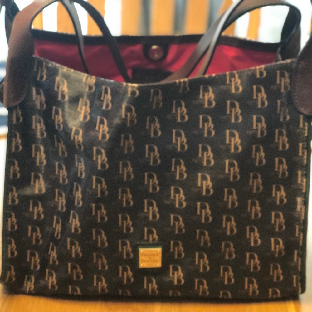 Dooney & Bourke XL Canvas Coated Tote